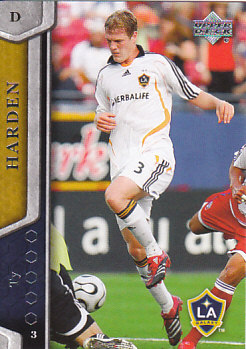 Ty Harden Los Angeles Galaxy UD MLS 2007 #69